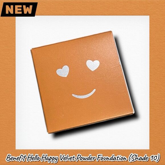 NEW IN BOX – Benefit Hello Happy Velvet Powder Foundation (Shade 10) - Picture 6 of 7